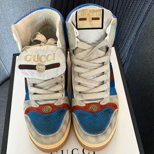 Gucci Screener High-Top Sneakers